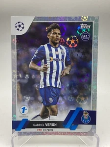 TOPPS COMPETICIONES CLUBES UEFA 2022/23 1ª EDICIÓN STARBALL GABRIEL VERON - Imagen 1 de 2