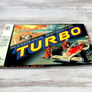 Vintage 1983 TURBO BOARD GAME Based on Arcade game By SEGA COMPLETE - Picture 1 of 6