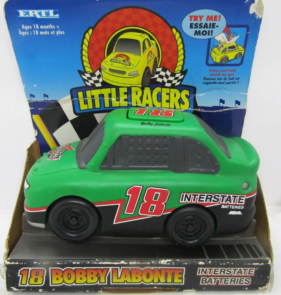 Ertl Little Racers No 18 1999 Bobby Labonte Push and Go coche nuevo en caja Foto 1 de 4