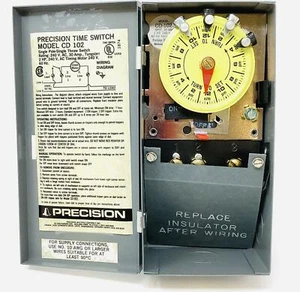 Interruttore di precisione ~ Scatola timer regolatore piscina resistente per pompa/riscaldatore/spa piscina - Foto 1 di 11