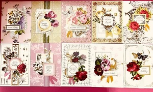 Anna Griffin Geburtstag perfekte Muster 10 Karten Set, Collage Topper & mehr! - Bild 1 von 12