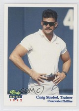 1992 Classic Best Clearwater Phillies Craig Strobel #26
