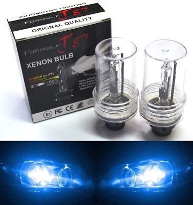 HID Xenon D2R Two Bulbs Head Light 10000K Blue Xenon Replace Lamp Low Beam Fit - Image 1 of 4