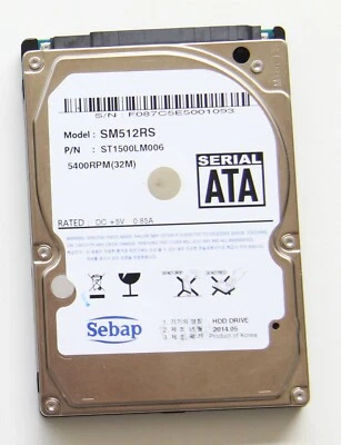 🔥Samsung (Sebap) 1.5TB 2.5" 9.5mm SATA III Internal HDD Harddrive PS4 PRO - PX - Image 1 of 3