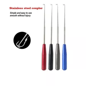 4 pcs Fish Hook Quick Release Device Fish Hook Detacher Remover Safety Extractor - Picture 1 of 6