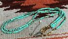 Southwestern multi-strands turquoise heishi necklace/(y241c1-w1)