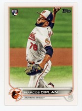 2022 Topps Series 2 #517 Marcos Diplan - Baltimore Orioles RC BASE ROOKIE CARD