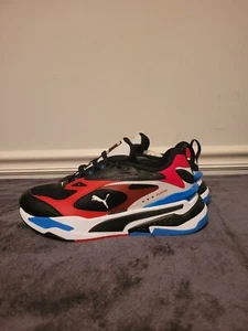 PUMA BIG KIDS RS-Fast Sneakers JR 375696-10 BLACK Size 6 US - Picture 1 of 11