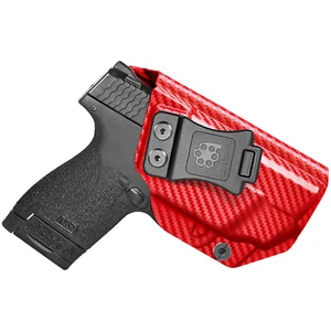 Amberide IWB KYDEX Holster Fit:S&W M&P Shield 9mm/.40with Integrated CT Laser - Picture 1 of 79