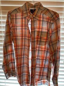 Vineyard Vines Long Sleeve Button-Front Slim Fit Crosby Shirt Mens Size M - Picture 1 of 5