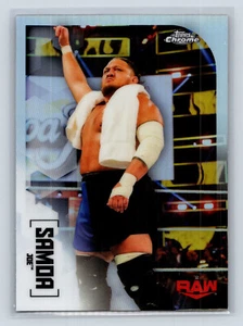 2020 Topps Chrome WWE Samoa Joe Image Variation Refractor #IV-21 - Picture 1 of 2