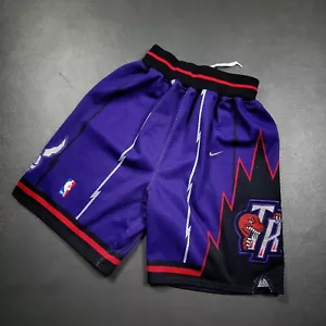 100% Authentic Toronto Raptors Vintage Nike Shorts Size 30 Mens vince carter - Picture 1 of 4