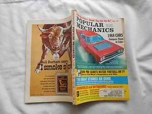 POPULAR MECHANICS Magazine-OCT,1967-PLYMOUTH'S ROADRUNNER - Picture 1 of 3