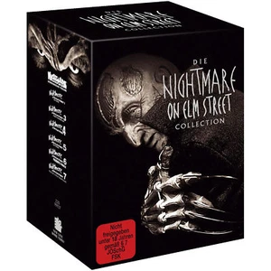 Complete Collection A Nightmare On Elm Street Freddy Krüger Part 1 - 7 DVD Box - Picture 1 of 3