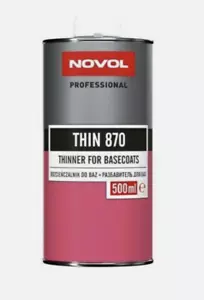 Basislack Verdünner für Lacke Auto Standard 500ml Novol - Bild 1 von 1