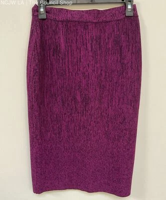 Alberto Makali Women's Purple Pencil Skirt Size M - Image 1 of 4