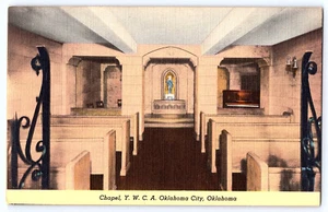 Oklahoma City Chapel YWCA linen postcard - Picture 1 of 2