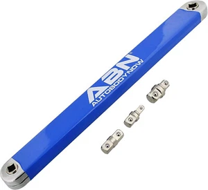 Extension Wrench, 15in - 3/8in Adapter SAE Non-Swivel Leveraging Ratchet, Socket - Picture 1 of 7