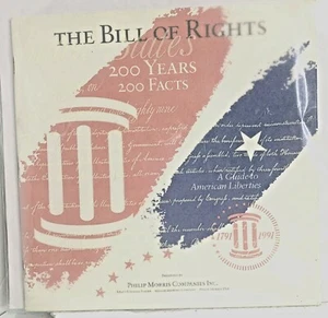 PHILLIP MORRIS BICENTENNIAL BILL OF RIGHTS 1791-1991 - Picture 1 of 4