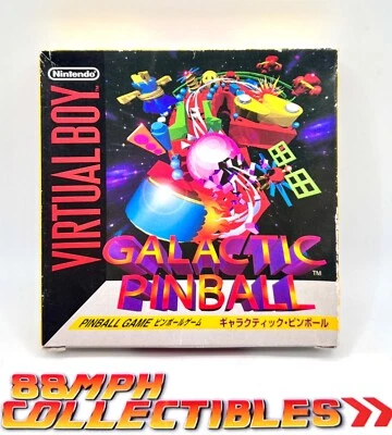 RARE MINT 1995 GALACTIC PINBALL Nintendo VIRTUAL BOY Japanese, Ships from 🇺🇸! - Image 1 of 4
