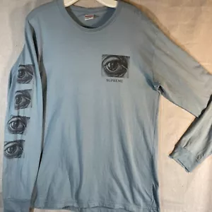 Supreme M.C. ESCHER SS17 EYE LTEE Blau L LARGE T-Shirt Langarm - Bild 1 von 13