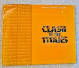 CLASH OF THE TITANS PRESS KIT 1981, 24 Photos, 24 Production Notes - Picture 1 of 7