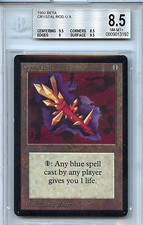 MTG Beta Crystal Rod BGS 8.5 NM-Mint+ Card Magic Amricons 3192