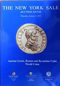 The New York Sale Auction XXVIII Ancient Greek Roman Byzantine Coins World 2012 - Picture 1 of 3
