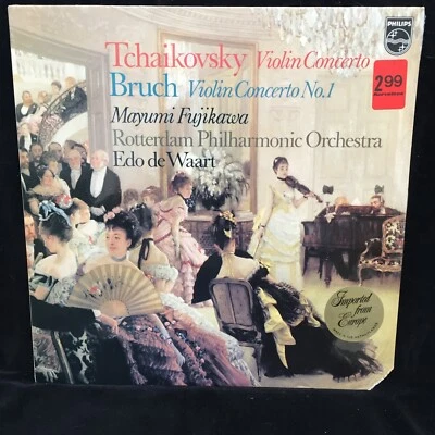 MAYUMI FUJIKAWA violin - Tchaikovsky & Bruch - de Waart PHILIPS FACTORY SEALED! - Image 1 of 2
