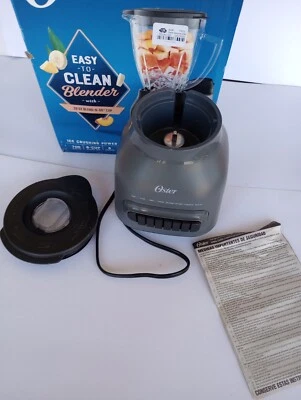 Oster Easy-to-Use 8 Speed Blender - Black Base And Lid Only Tested And Working - Image 1 of 4