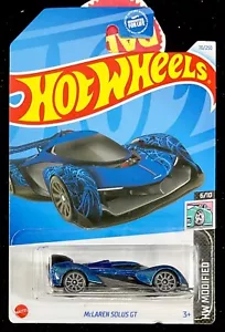 2024 Hot Wheels McLaren Solus GT Metallic Blue, Licensed #70, Combo Ship Read - Picture 1 of 8