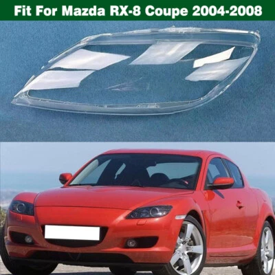 Cubierta de lente de faro izquierdo carcasa + pegamento para Mazda RX-8 cupé 2004-2008 Foto 1 de 4