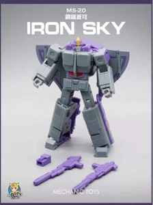New Astrotrain Decepticon G1 MFT MS-20 Triple Changers Deformabl Robot Toys 4.7" - Picture 1 of 7