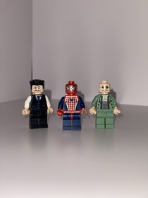 Lego Spiderman 2 4855 Spiderman Figures - Doc Ock - Jameson Bundle 
