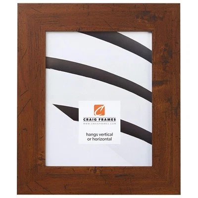 FM74DKW 8.5 by 11-Inch Picture Frame, Smooth Finish, 2-Inch Wide, Dark Brown - Image 1 of 4