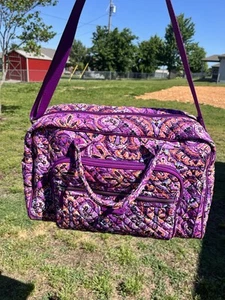 Vera Bradley Retired "Dream Tapestry" Shoulder Bag Tote Duffle - Picture 1 of 9