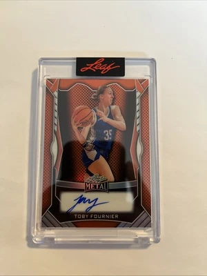 2025 Leaf Metal Women Of Sport Toby Fournier Metal Autograph #18/49 - Image 1 of 4