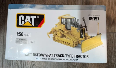 Tractor tipo oruga CAT Caterpillar D6T XW VPAT modelo 1:50 - Diecast Master 85197 Foto 1 de 4