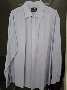Mens Thomas Nash Light Purple Shirt Size 19" 48cm Easy Care New Unused - Picture 1 of 5