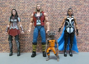 Marvel Legends Ravager Thor, Sif, King Valkyrie and Rocket 6" lose Figuren - Bild 1 von 17