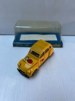 SOLIDO (Norev) Citroën 2 CV "Escargot" avec emballage d'origine 1/43 Voiture - Photo 1/4