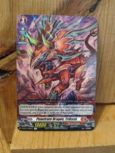 VANGUARD CARD FIGHT!! Penetrate Dragon , Tribash D-BT01/026EN R - Picture 1 of 3