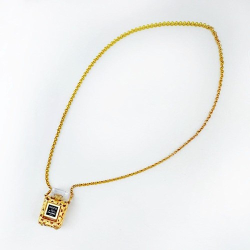 Collana profumo CHANEL placcata oro collana donna 64248522