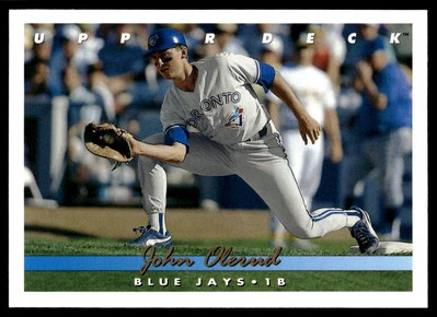 1993 Upper Deck #344 John Olerud - Image 1 of 2