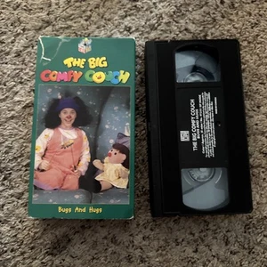 The Big Comfy Couch VHS 1995 Time Life Kids Bugs and Hugs Tested - Picture 1 of 1