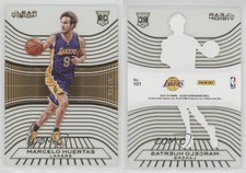 2015-16 Panini Clear Vision Rookies Gold /10 Marcelo Huertas #101 Rookie RC