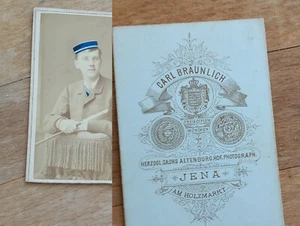 CdV Portrait Corps Saxonia Jena - Studentika - Kösener - Bild 1 von 1