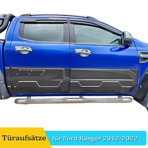 Türaufsätze Seitenleisten Prallschutz für Ford Ranger Wildtrak 2012-2022 Limite - Bild 1 von 8
