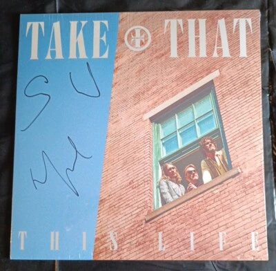 Take That This Life SIGNED 12” Vinyl LP Exclusive Official Autographed & Sealed - Image 1 of 4