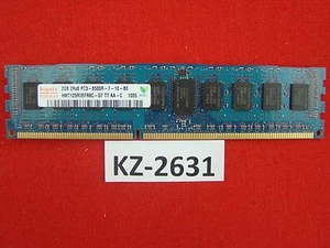 Hynix 1 x2GB DDR3-1066 RAM PC3-8500R ECC HMT125R7BFR8C - G7 T7 Aa-C #KZ-2631 - Picture 1 of 1